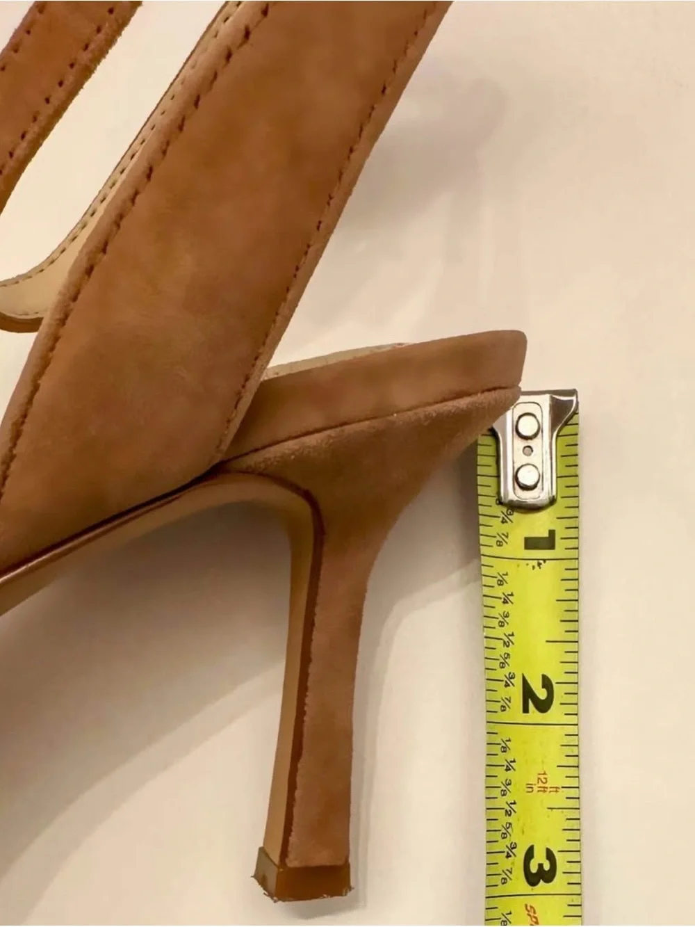 Vince Camuto Women's Suede Tan Strappy  Heels